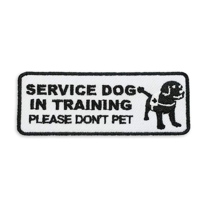 Service dog in hotsell training velcro patch