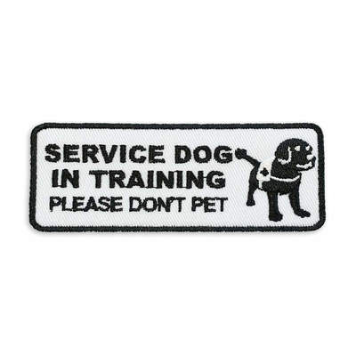 In training dog patch top